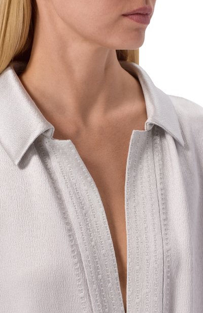 Блузка из вискозы и шелка GIORGIO ARMANI, арт. GW003881/TE22830, фото 5