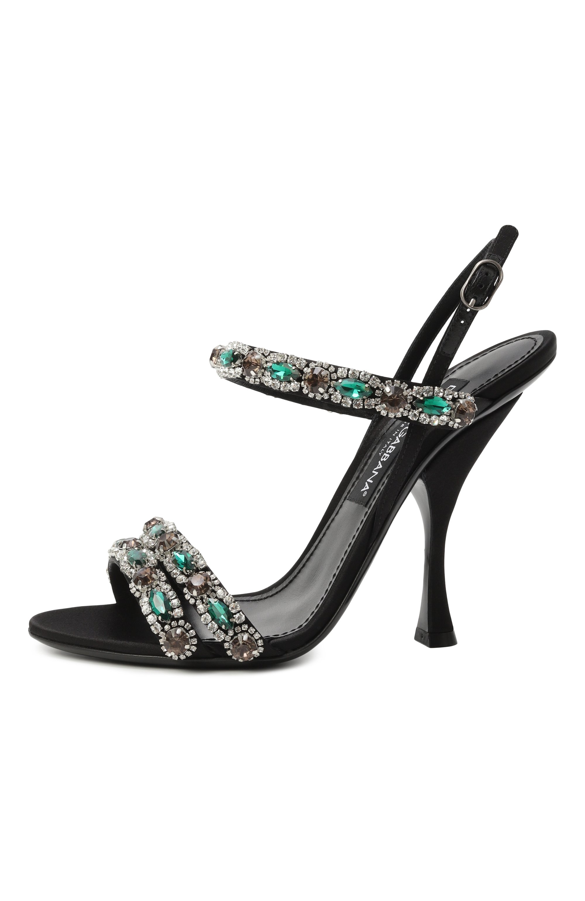 Текстильные босоножки keira 2.0 105 DOLCE & GABBANA, арт. CR1931/AX140, фото 4