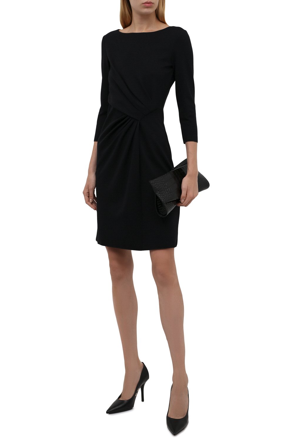 Платье из вискозы EMPORIO ARMANI, арт. 6K2A8G/2JFAZ, фото 2