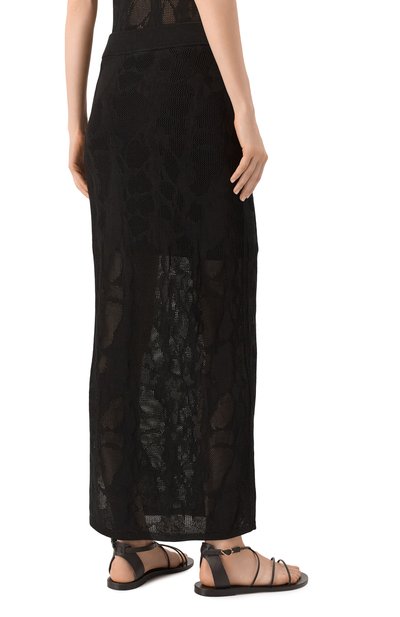 Юбка из вискозы и хлопка HUGO, арт. 50538225, фото 4