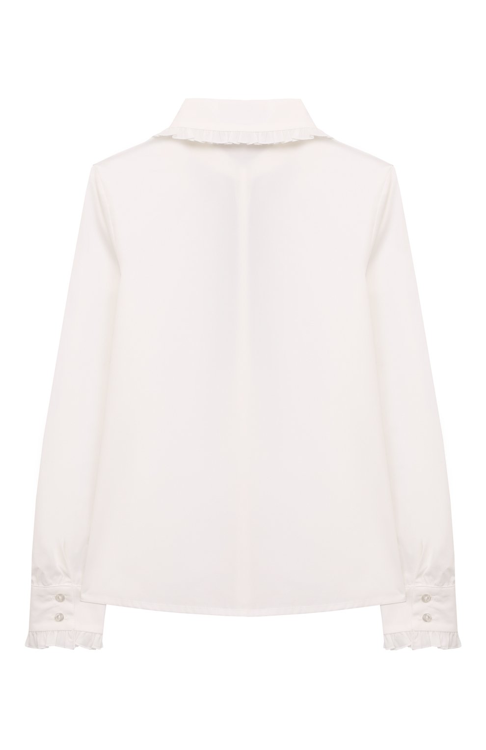 Хлопковая блузка MONNALISA, арт. 18DCAS, фото 2