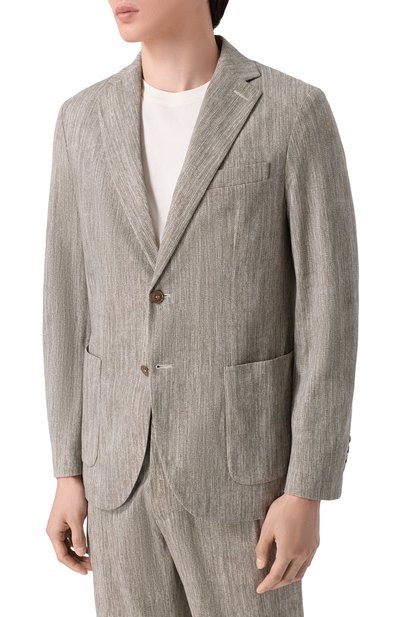 Хлопковый пиджак CIRCOLO 1901, арт. CN5256, фото 3