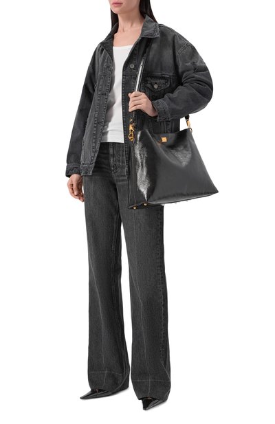 Сумка vittoria DOLCE & GABBANA черного цвета по цене 214500 руб., арт. BB7942/AZ000, фото 3 Сумка vittoria DOLCE & GABBANA, арт. BB7942/AZ000, фото 3