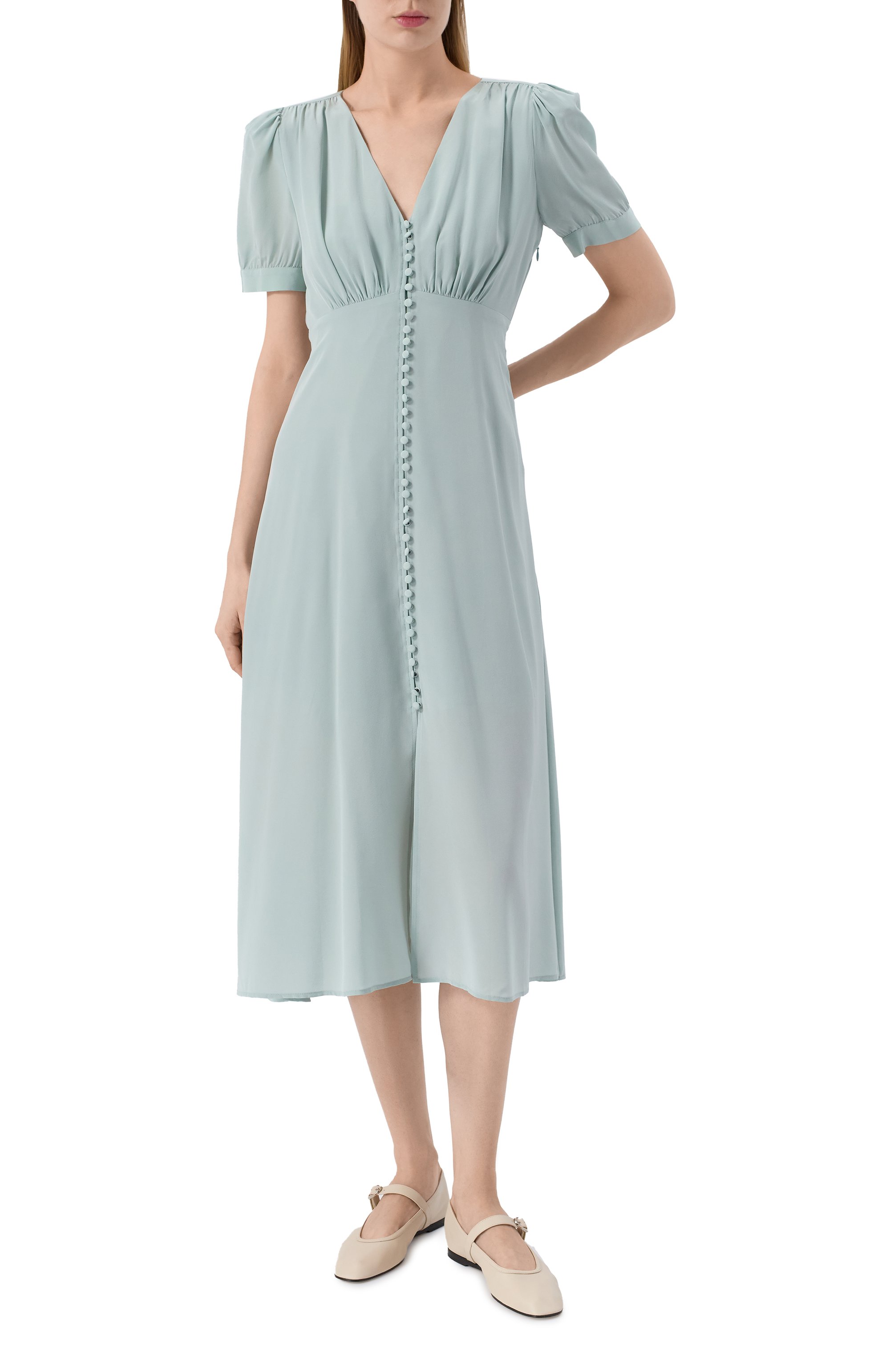 Шелковое платье THE KOOPLES, арт. FR0B30063K, фото 3