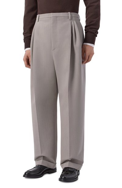 Шерстяные брюки BOTTEGA VENETA, арт. 851380/V6DE0, фото 3