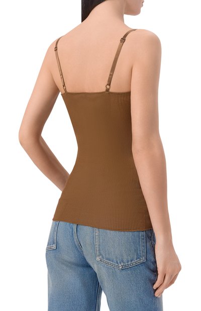 Шелковый топ SAINT LAURENT, арт. 796843/Y37SM, фото 4