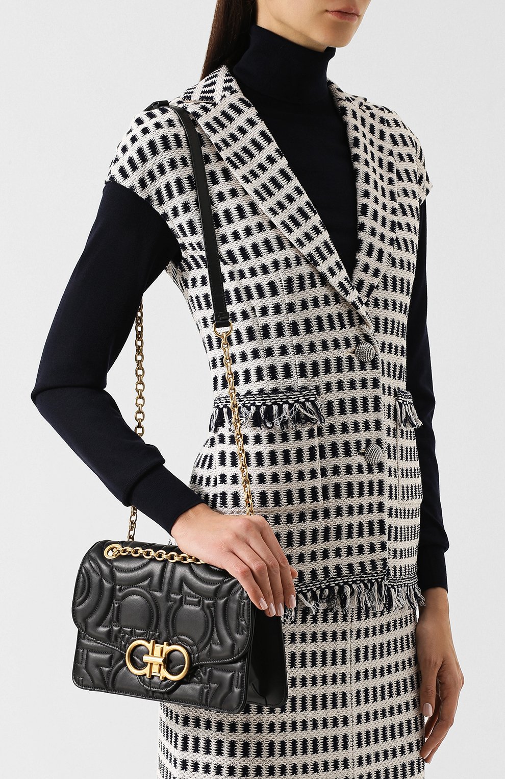 Сумка gancini FERRAGAMO, арт. 696053, фото 5