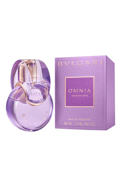 Туалетная вода omnia amethyste (50ml) BVLGARI бесцветного цвета по цене 11880 руб., арт. 42062BVL, фото 2 Туалетная вода omnia amethyste (50ml) BVLGARI, арт. 42062BVL, фото 2