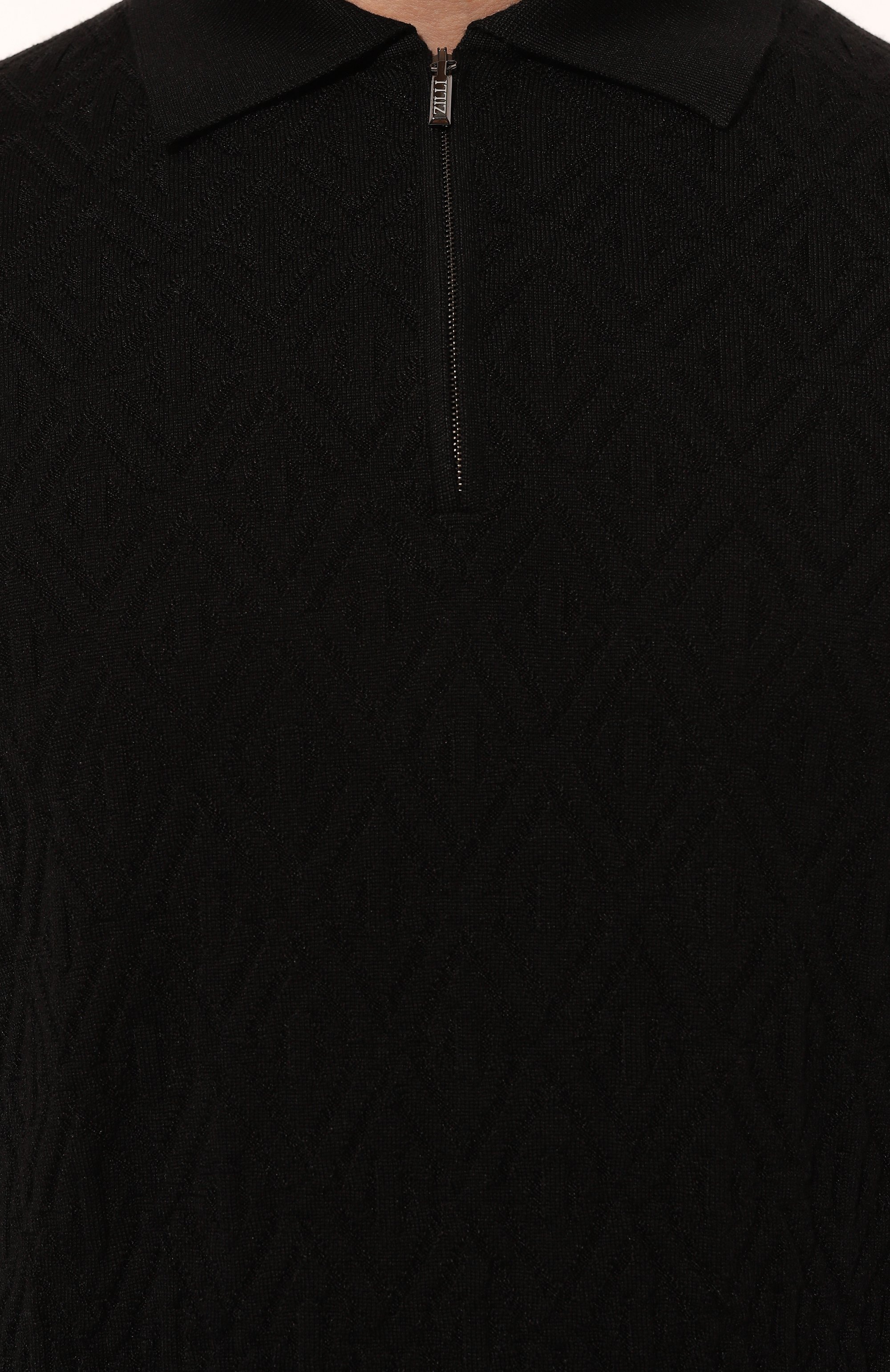 Поло из шерсти и шелка ZILLI, арт. KZP001M0230VRHB00, фото 5