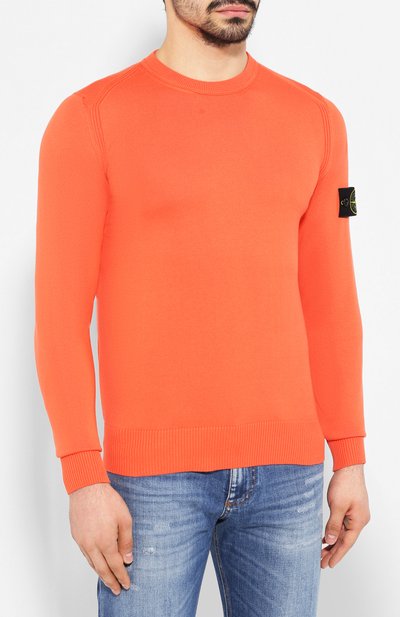 Хлопковый джемпер STONE ISLAND, арт. 7215510B2, фото 3