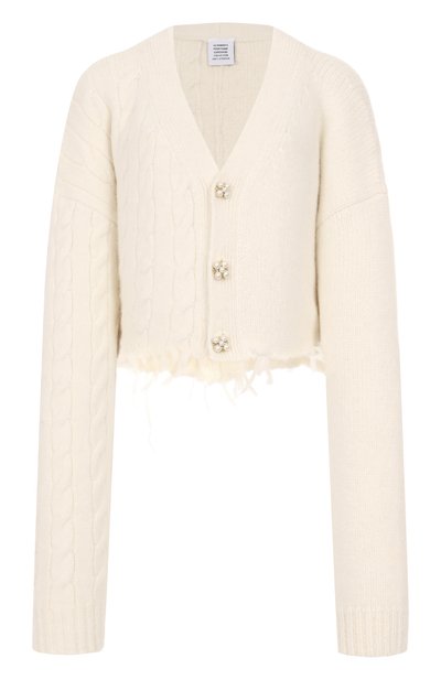 Женский шерстяной кардиган VETEMENTS, арт. WA65KN276C/2901 KNIT