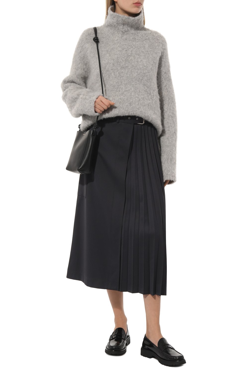 Кожаные пенни-лоферы SAINT LAURENT, арт. 716556/A09VV, фото 2