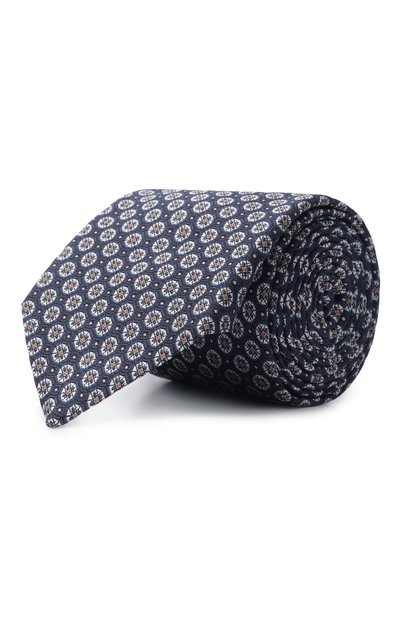 Мужской шелковый галстук CANALI, арт. 18/HJ04489