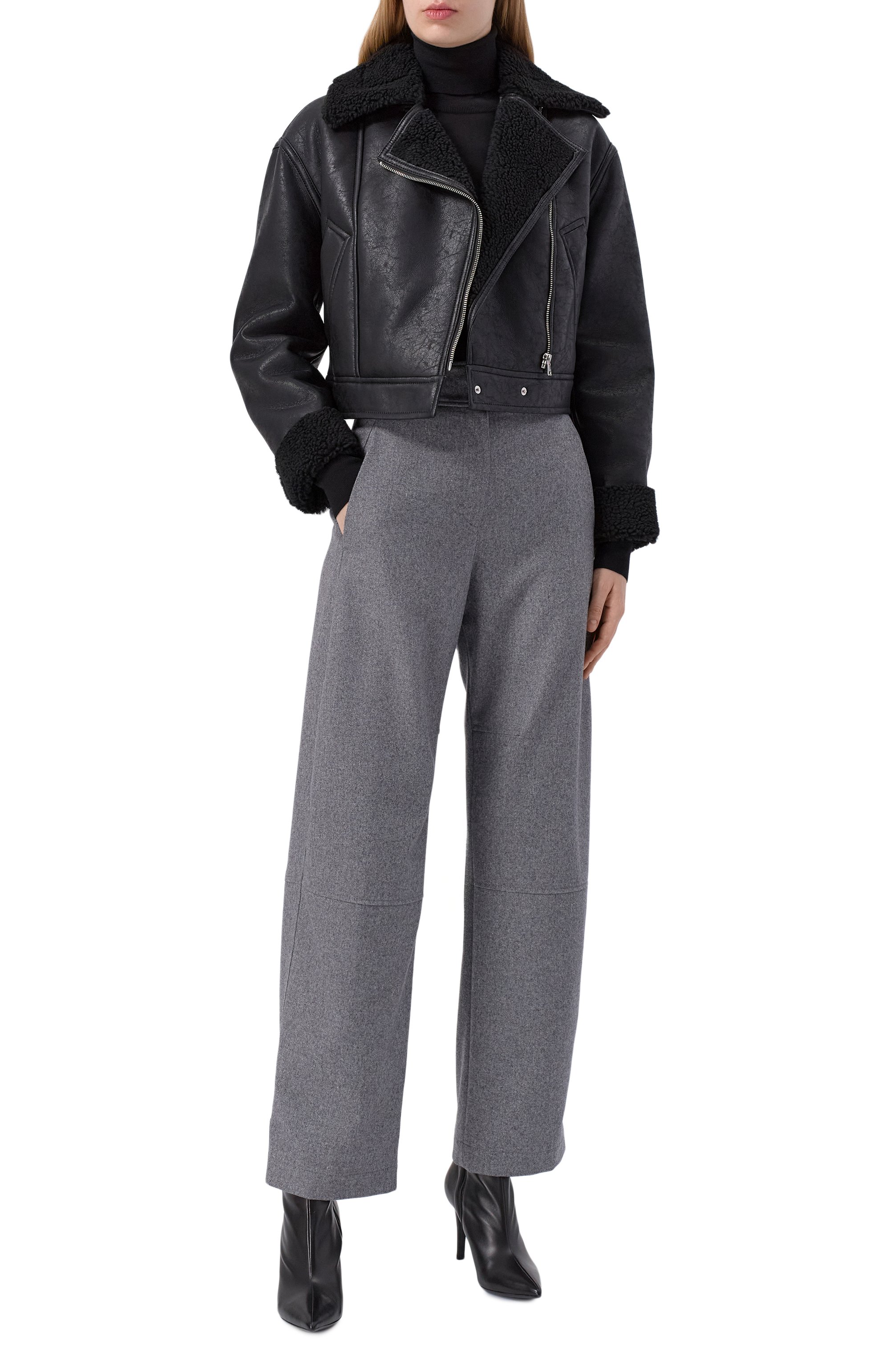 Брюки из шерсти и лиоцелла BOSS, арт. 50548109, фото 2