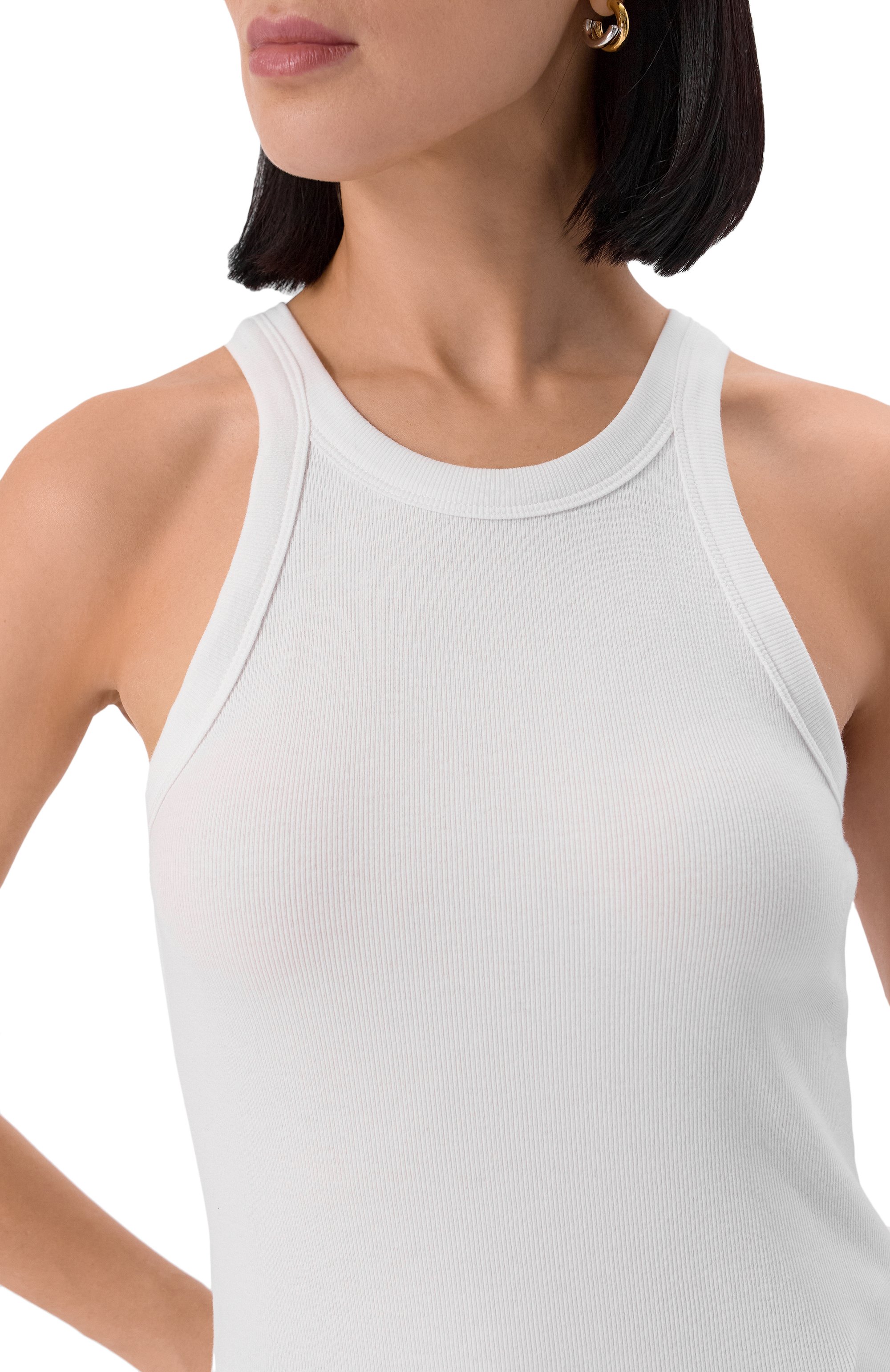 Хлопковая майка TOTEME белого цвета по цене 14050 руб., арт. 211-437-772, фото 5 Хлопковая майка TOTEME, арт. 211-437-772, фото 5