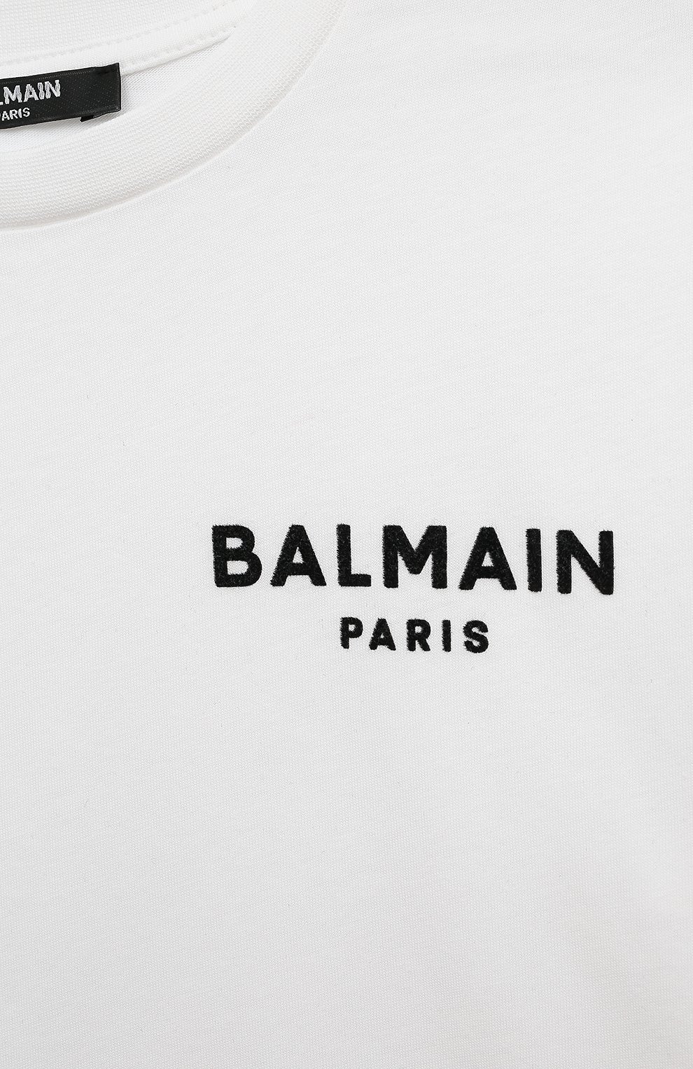 Хлопковая футболка BALMAIN, арт. 6R8O21, фото 3