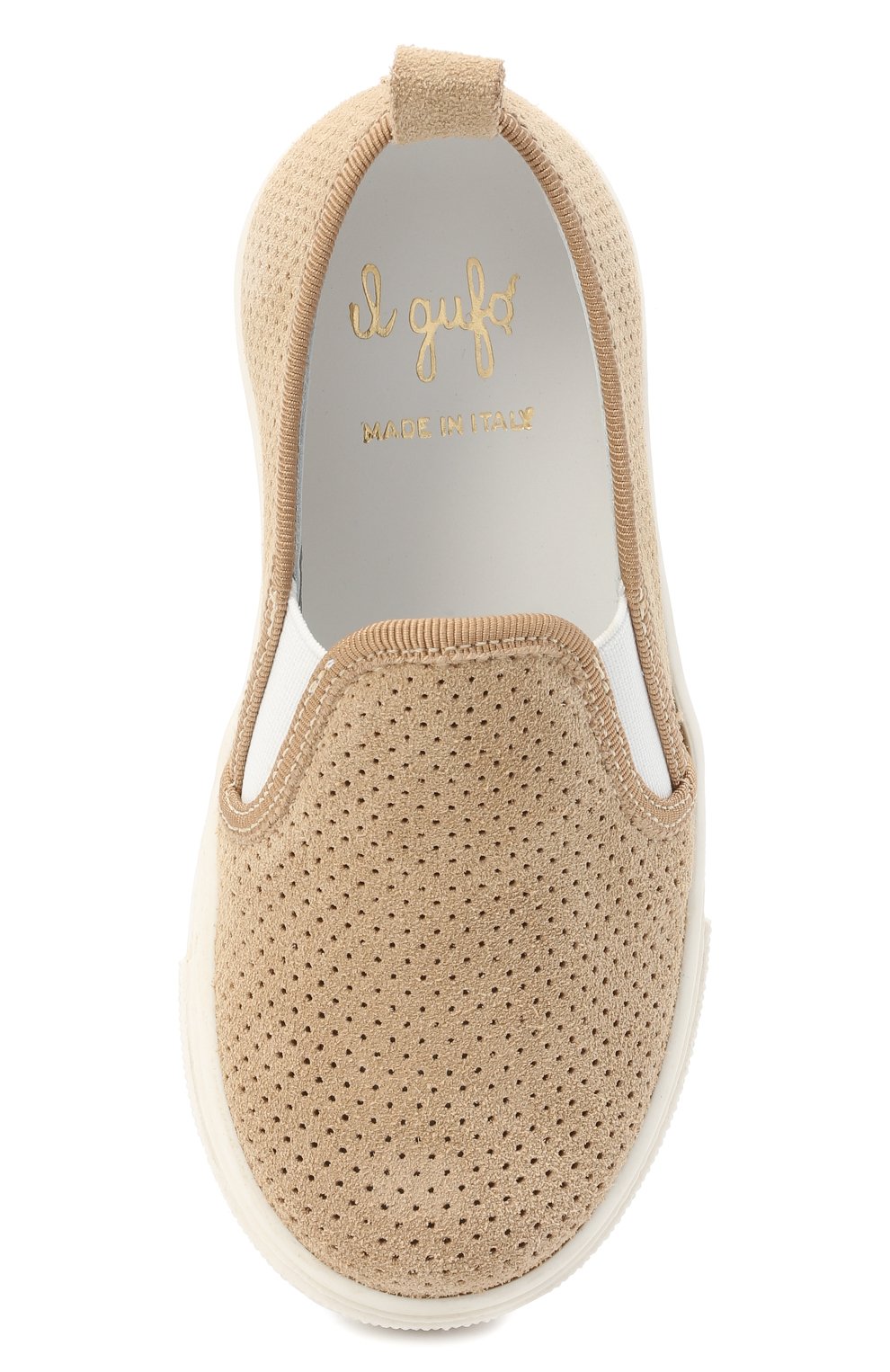 Замшевые слипоны IL GUFO, арт. G974/VEL0UR/23-26, фото 4