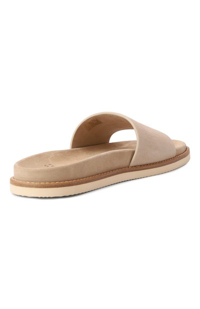 Замшевые шлепанцы BRUNELLO CUCINELLI, арт. MZUSILY236, фото 5