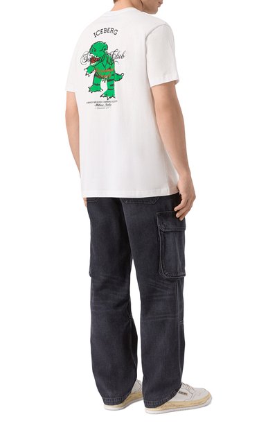 Хлопковая футболка ICEBERG, арт. F045/6325, фото 2