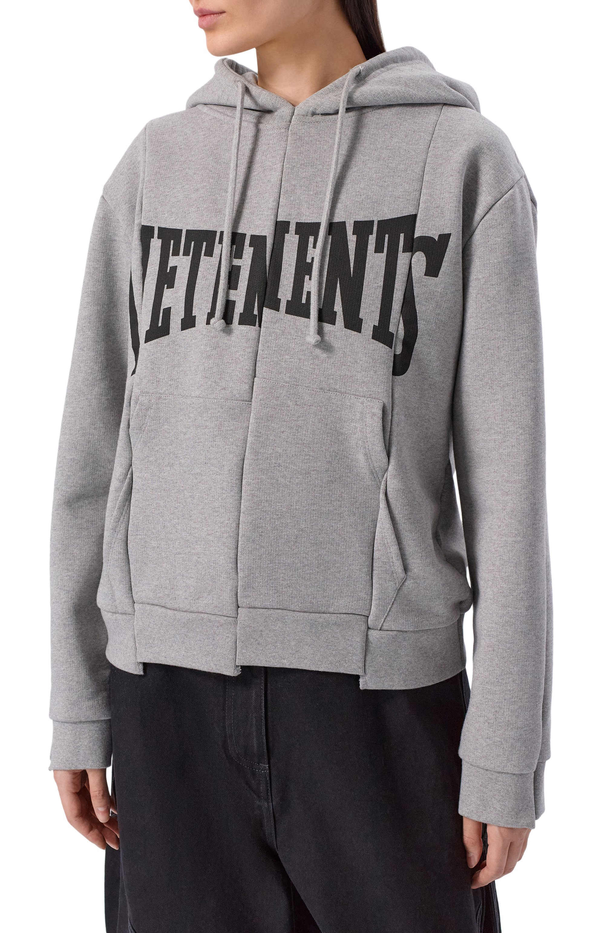 Хлопковое худи VETEMENTS, арт. WE76HD506G/1302 M0LLET0N, фото 6