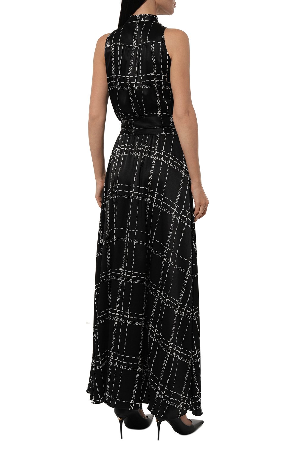 Шелковое платье KITON, арт. D51326K0561E01, фото 4