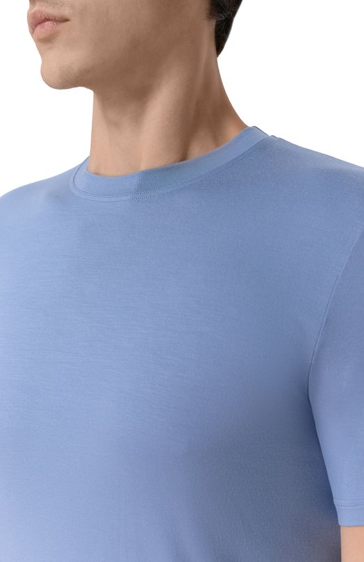 Футболка Zimmerli 700-1341 Голубой  700-1341 Фото 5