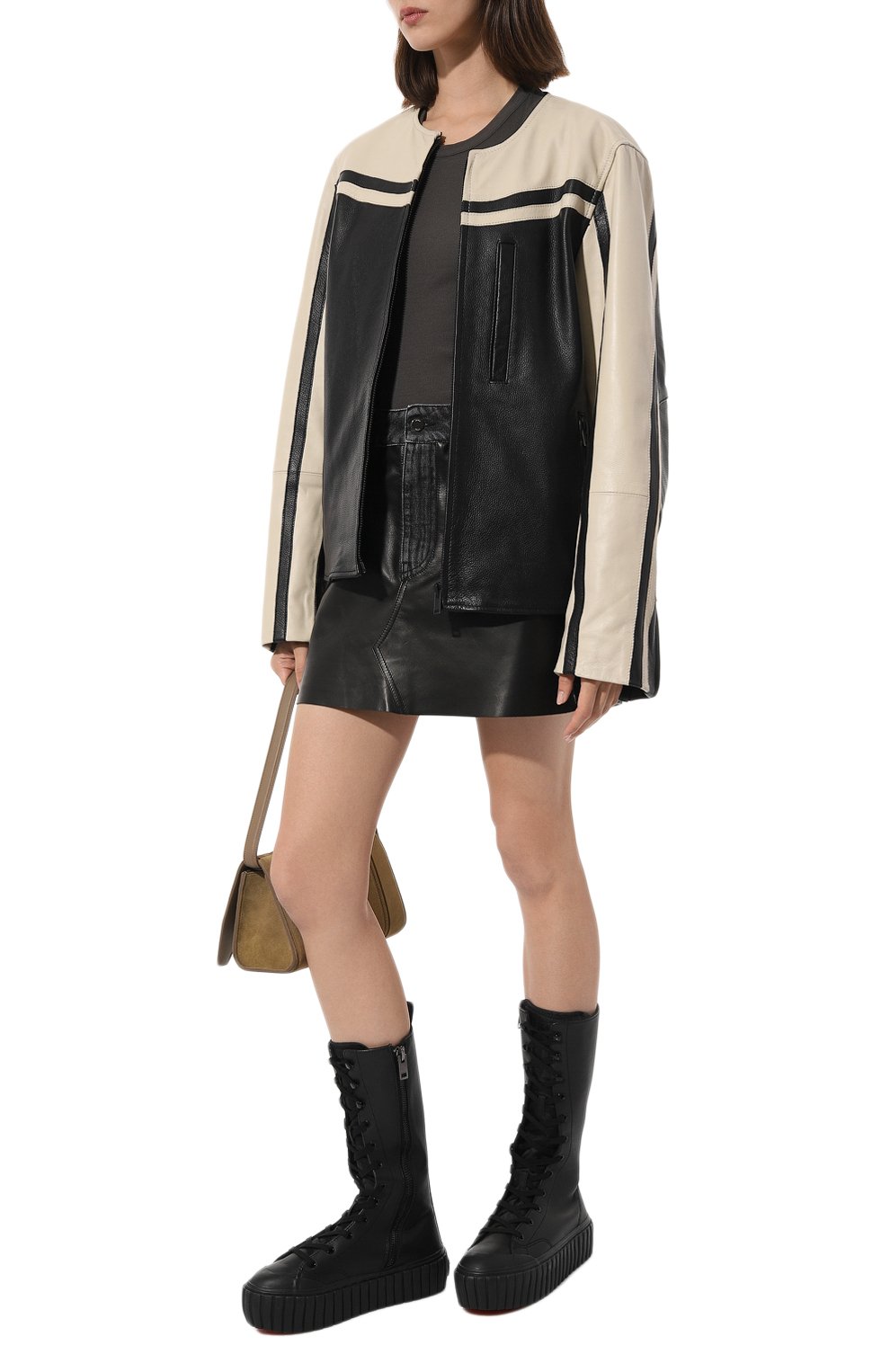 Хлопковая майка PENCE темно-серого цвета по цене 12300 руб., арт. D0MINGA/K-55/40109-J004, фото 2 Хлопковая майка PENCE, арт. D0MINGA/K-55/40109-J004, фото 2