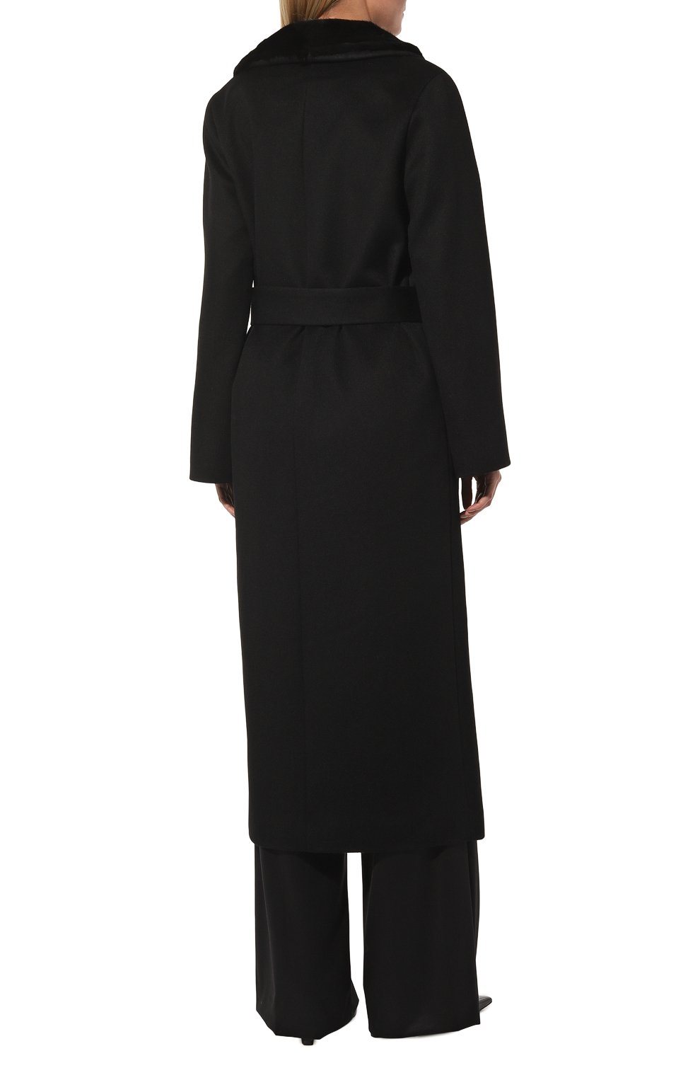 Пальто с воротником из меха норки SEVEN LAB, арт. SCP.20.900.364, фото 4