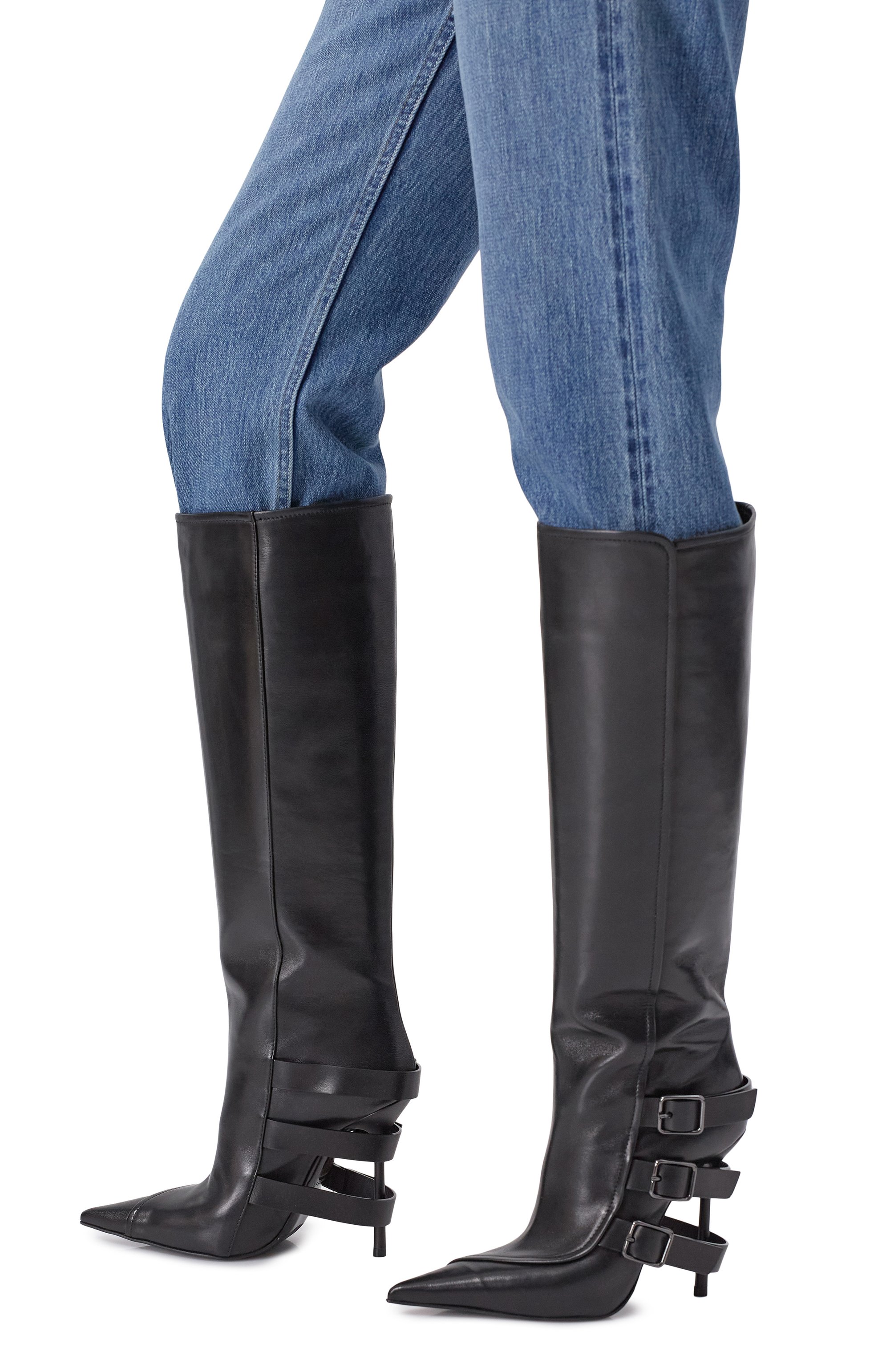 Кожаные сапоги courtney 120 LE SILLA, арт. 4289C100BXPPGL0, фото 3