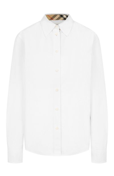Женская хлопковая рубашка BURBERRY, арт. 8111217