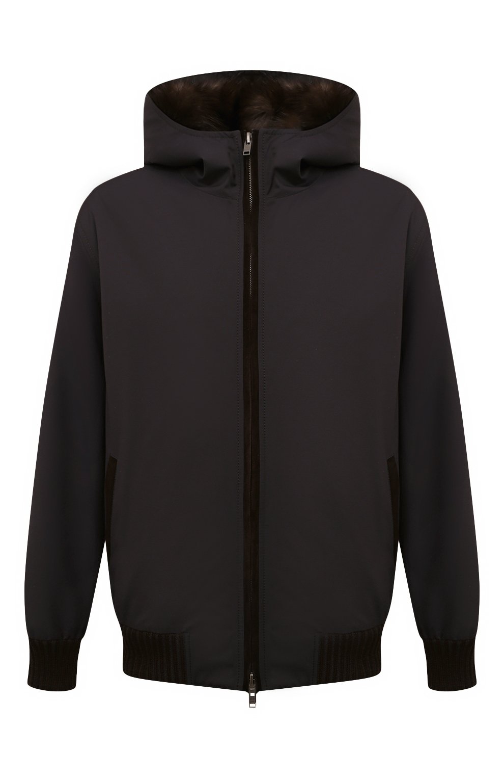 Бомбер с подкладкой из соболя BLACK SABLE, арт. BS-24008EB, фото 1