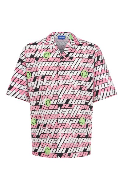 Мужская хлопковая рубашка HUGO BLUE, арт. 50539126