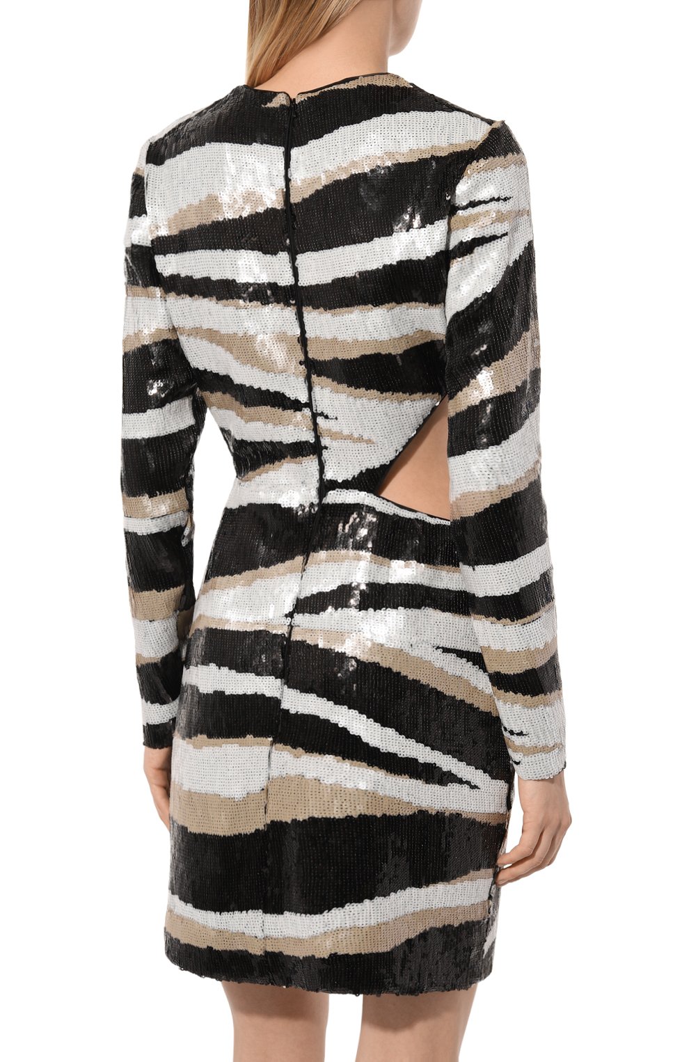 Платье с отделкой пайетками ELIE SAAB, арт. D0306N, фото 4