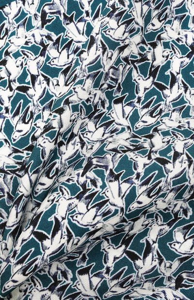 Шелковый платок ETON бирюзового цвета по цене 5570 руб., арт. A000 33117, фото 2 Шелковый платок ETON, арт. A000 33117, фото 2