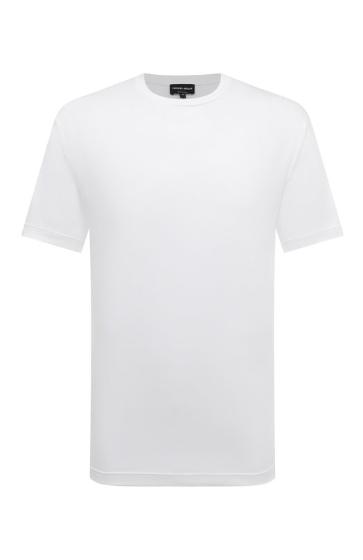 Хлопковая футболка Giorgio Armani 6LSM90/SJTKZ Белый 6LSM90/SJTKZ