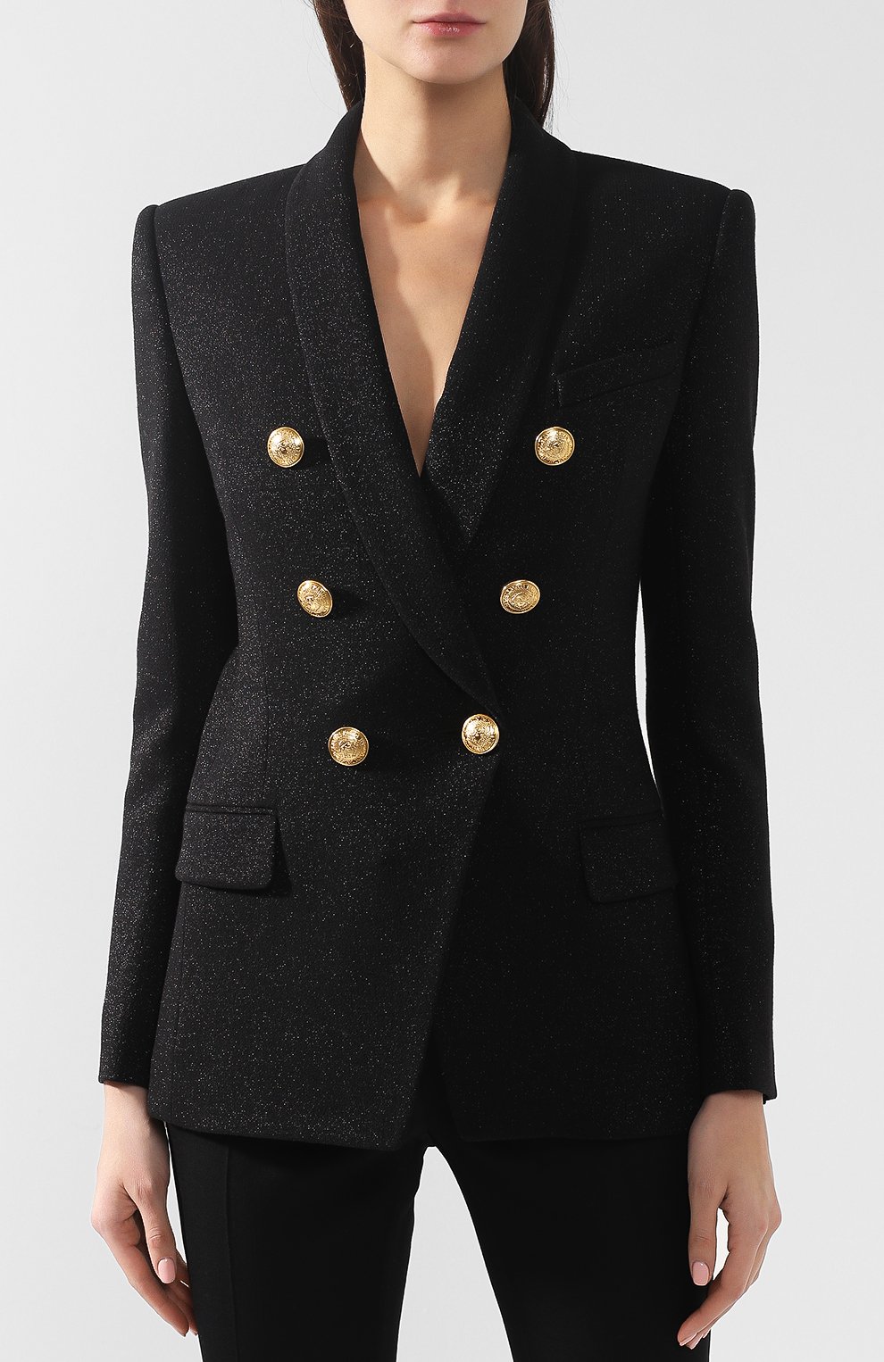 Шерстяной жакет BALMAIN, арт. RF17205/W023, фото 3