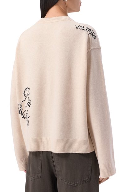 Кашемировый пуловер ZADIG AND VOLTAIRE, арт. KWSW02810, фото 4