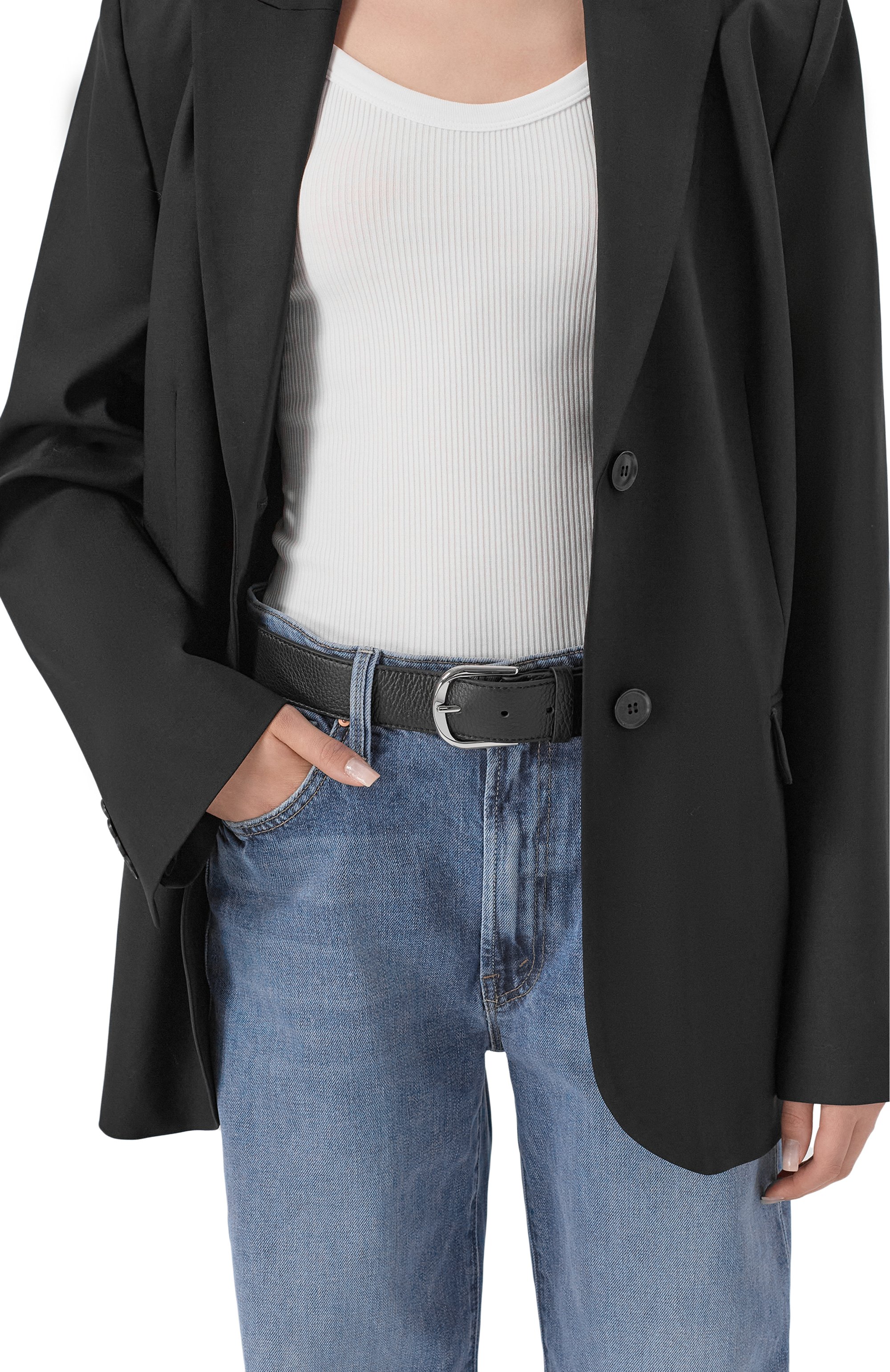 Кожаный ремень COCCINELLE, арт. E3 T0P 11 07 02, фото 2