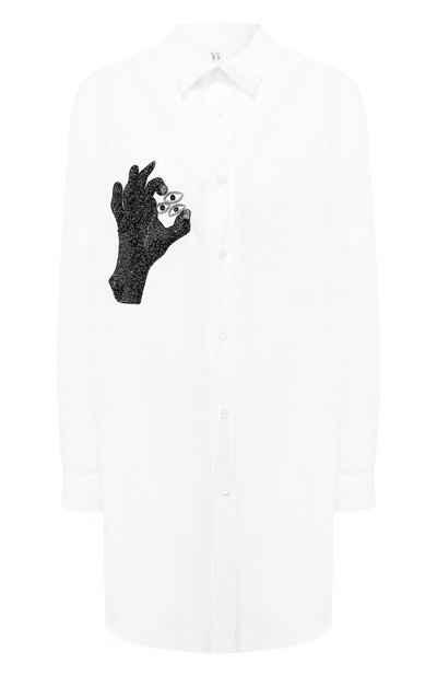 Женская хлопковая рубашка YOHJI YAMAMOTO, арт. YJ-B06-028