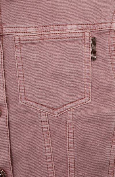 Джинсовая куртка BRUNELLO CUCINELLI, арт. B0H430434A, фото 3