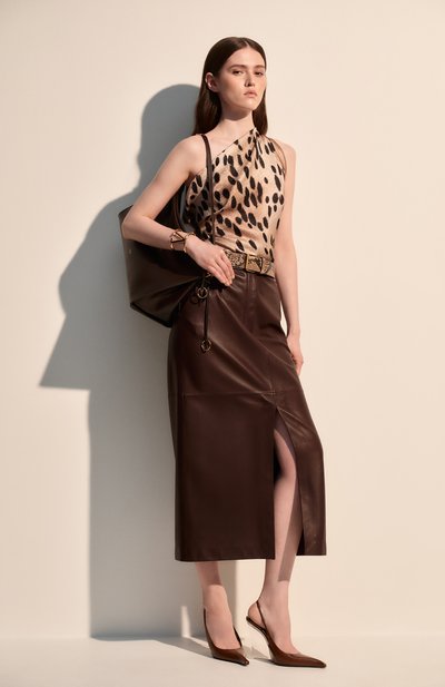 Кожаный ремень DRIES VAN NOTEN, арт. 251-011400-359, фото 5