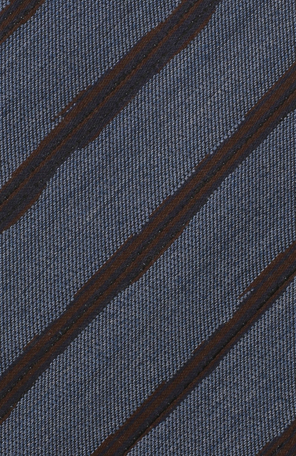 Галстук из шелка и шерсти ZEGNA синего цвета по цене 18950 руб., арт. Z8E33/18H, фото 3 Галстук из шелка и шерсти ZEGNA, арт. Z8E33/18H, фото 3