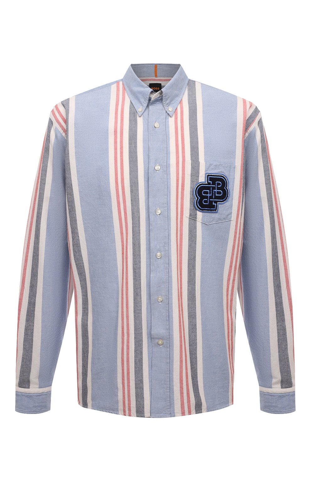 Хлопковая рубашка BOSS ORANGE, арт. 50483662, фото 1