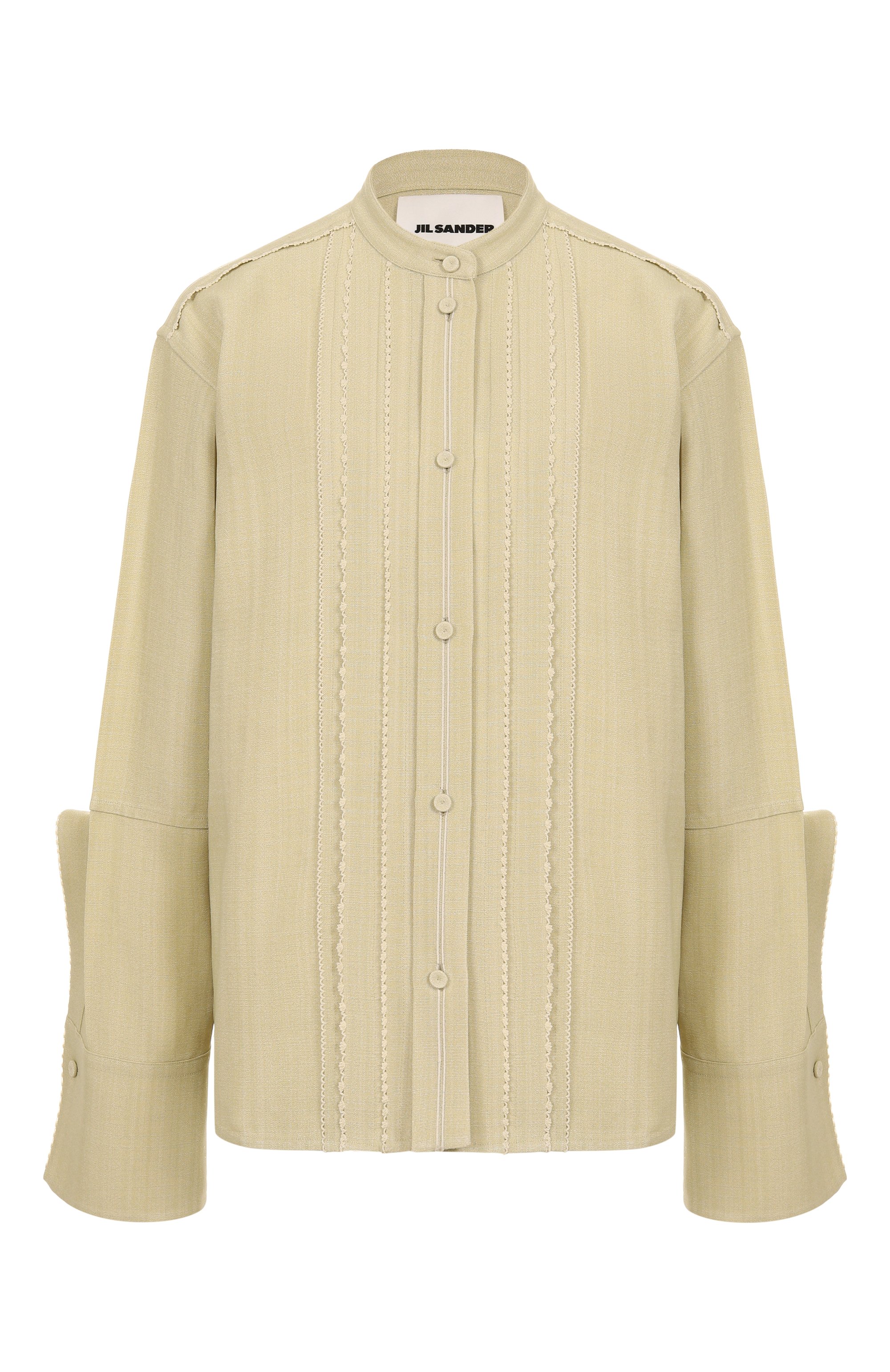 Рубашка из вискозы и шелка JIL SANDER, арт. J02DL0231-J65005, фото 1