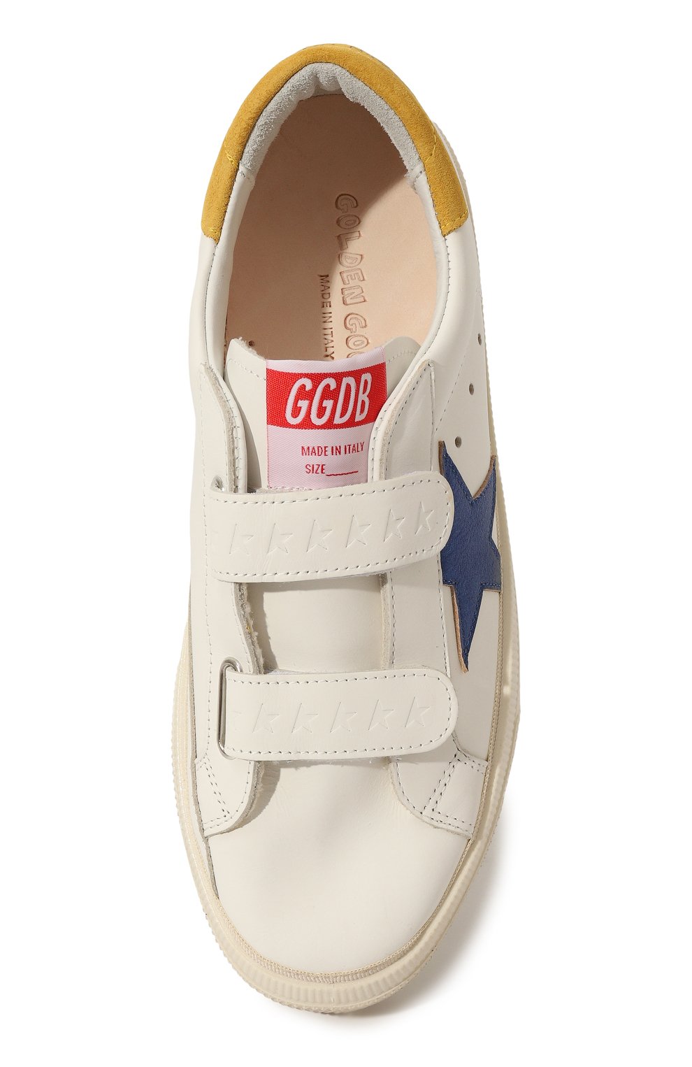 Кожаные кеды may school GOLDEN GOOSE DELUXE BRAND, арт. GTF00198.F003292, фото 4