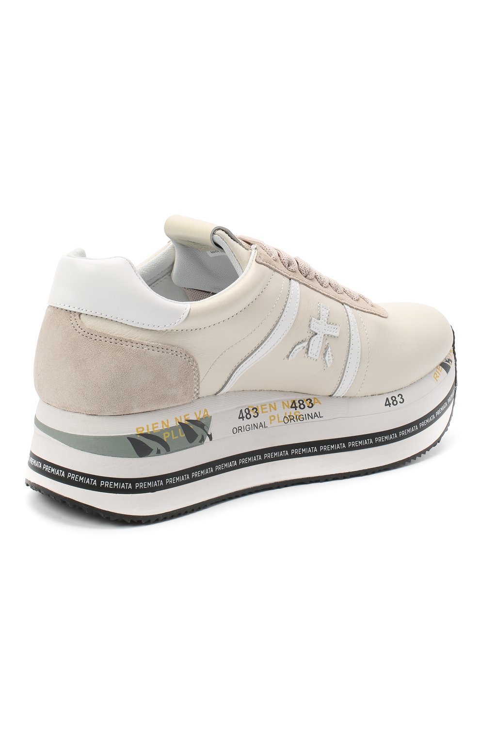 Кожаные кроссовки beth PREMIATA, арт. BETH/VAR4841, фото 4