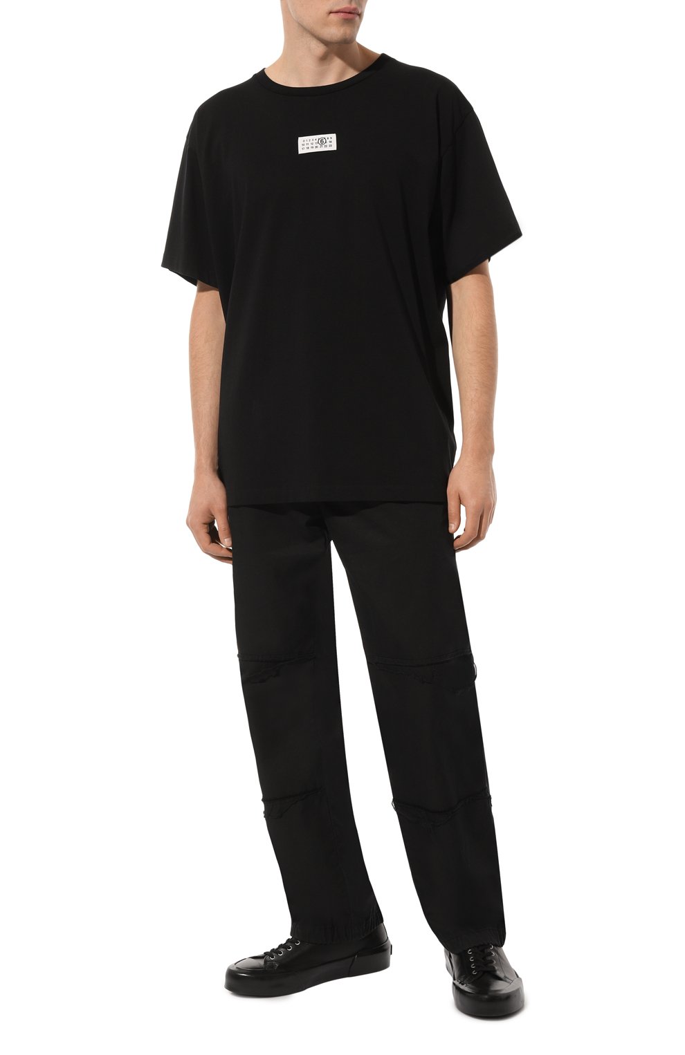 Хлопковая футболка MM6, арт. S52GC0300/S24311, фото 2