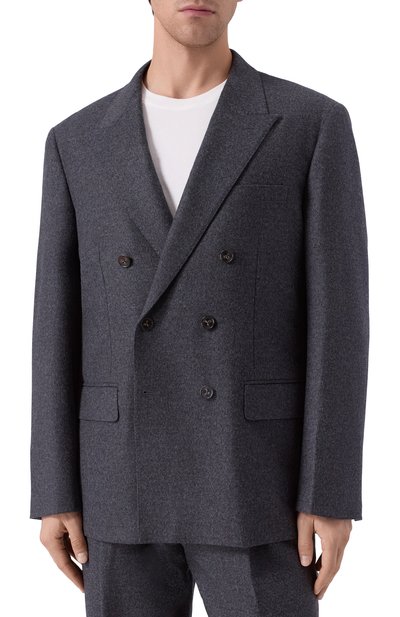 Пиджак из шерсти и шелка 12 STOREEZ, арт. 133183, фото 3