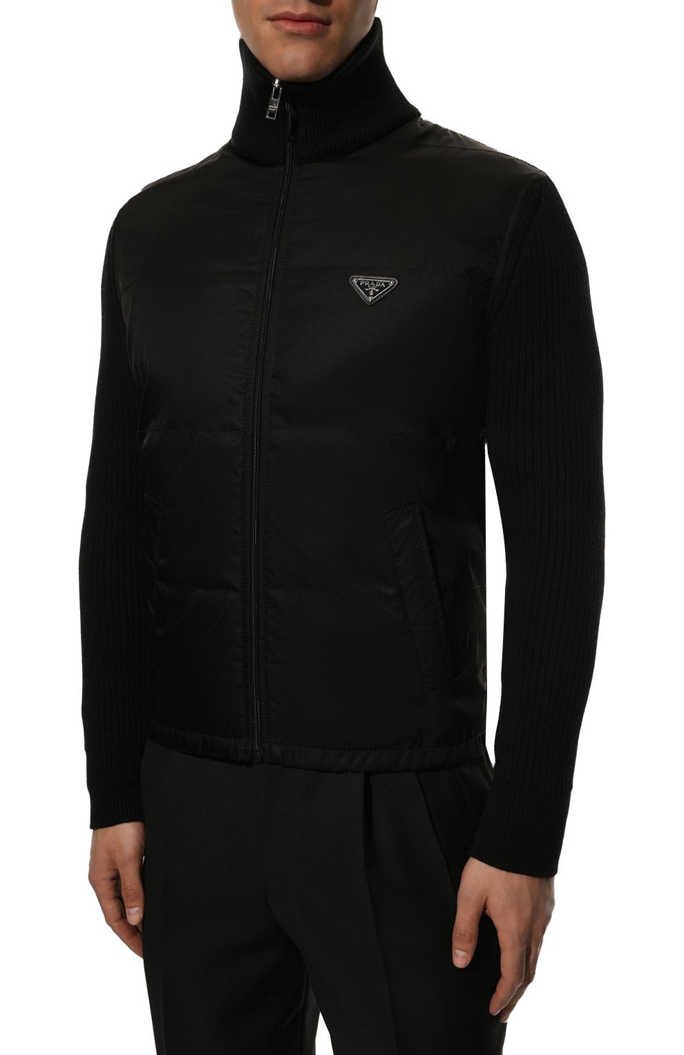 Шерстяной кардиган PRADA, арт. UMC095-1FRY-F0002-192, фото 3