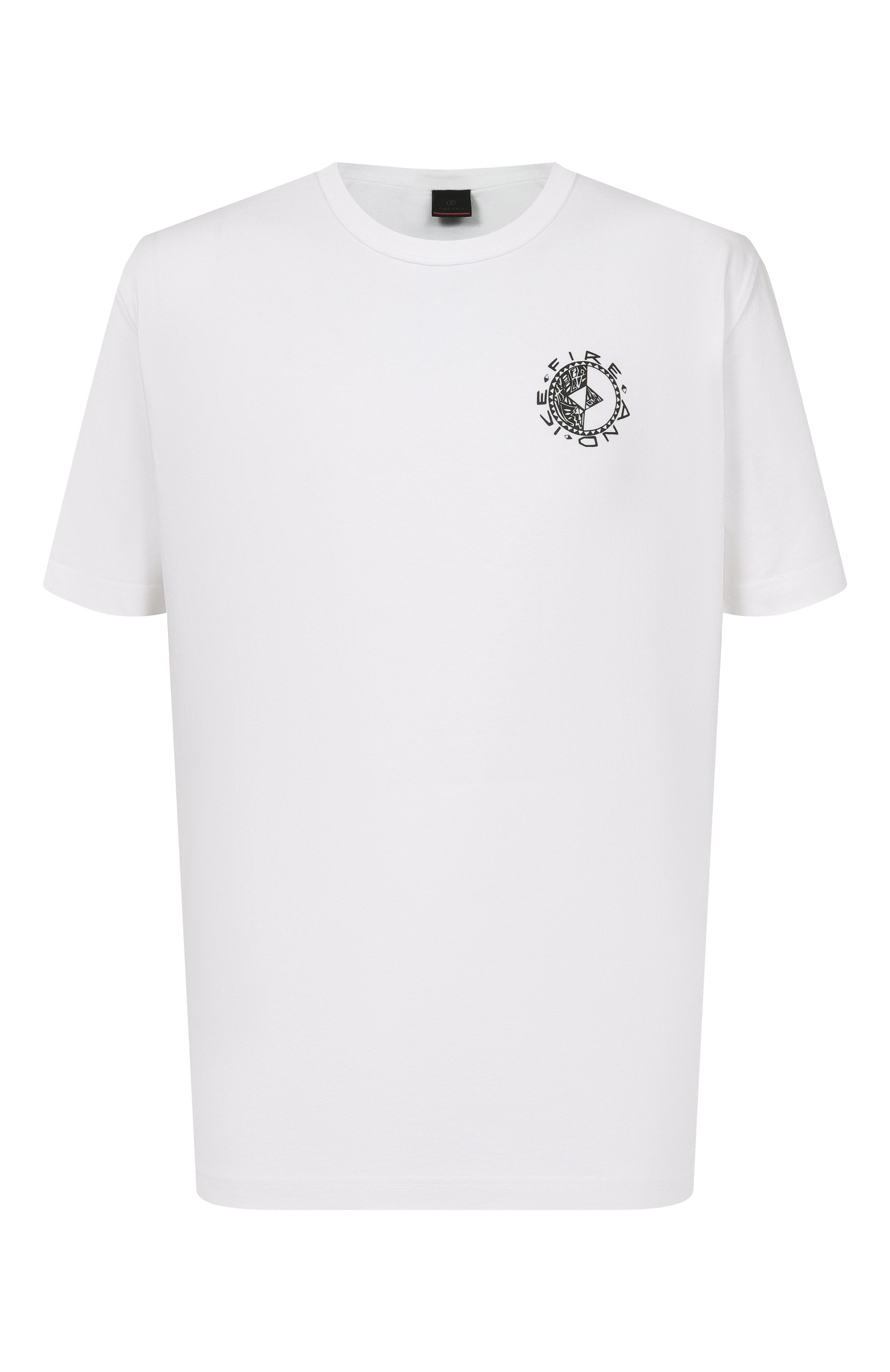 Хлопковая футболка BOGNER FIRE+ICE белого цвета по цене 8995 руб., арт. 54219760, фото 1 Хлопковая футболка BOGNER FIRE+ICE, арт. 54219760, фото 1